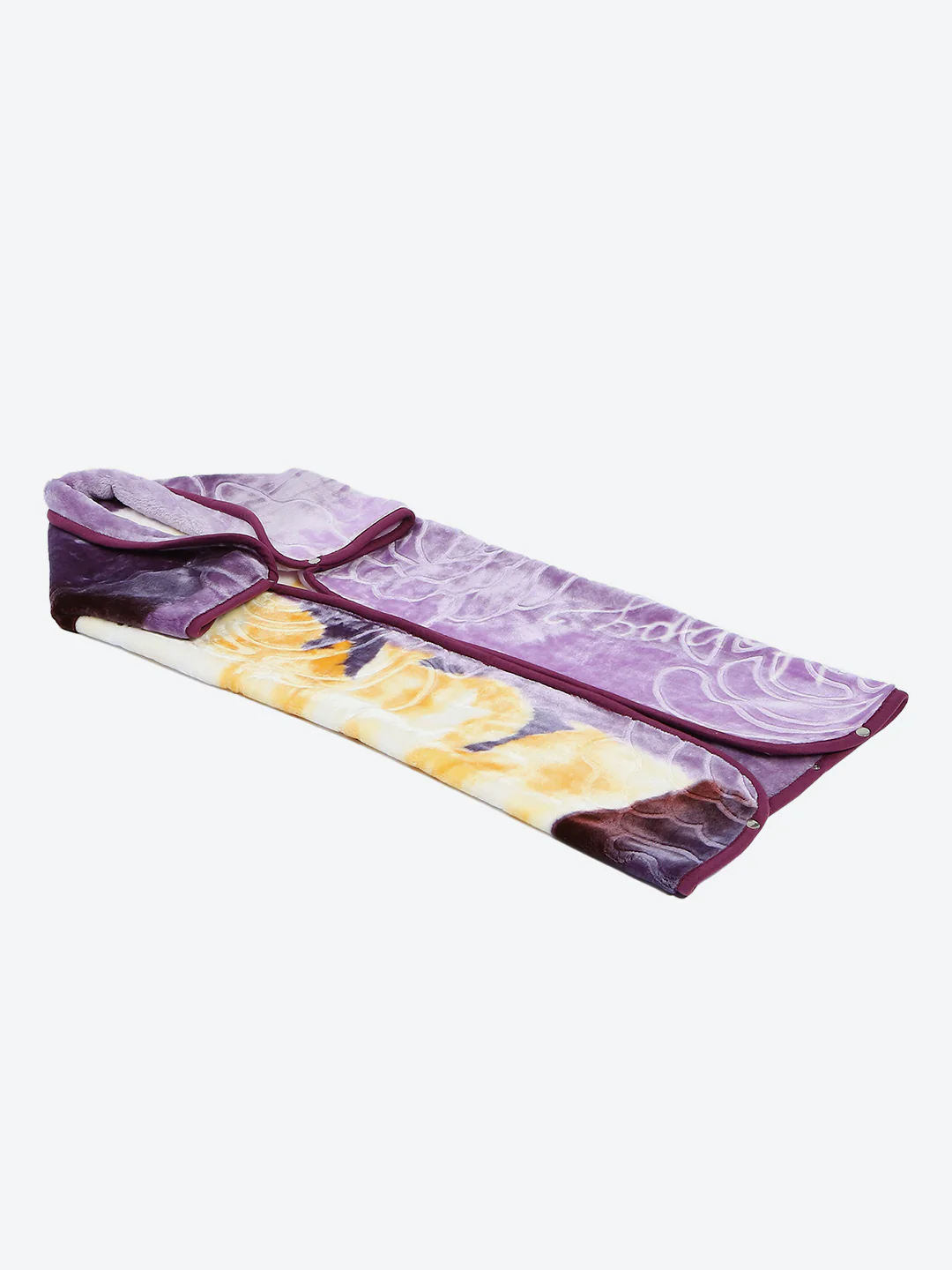 Printed Baby Blanket For Winter 1 Ply, 625 GSM, Weight 0.55 kg (Toddler) - Image 6