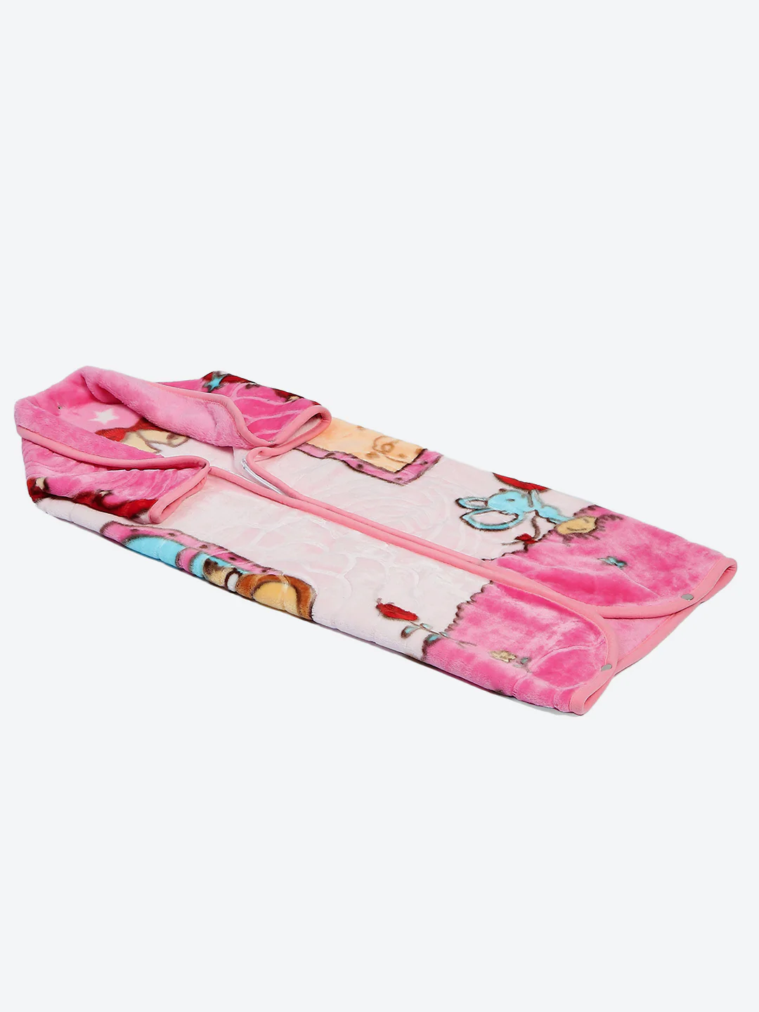Printed Baby Blanket For Winter 1 Ply, 625 GSM, Weight 0.55 kg (Toddler) - Image 6