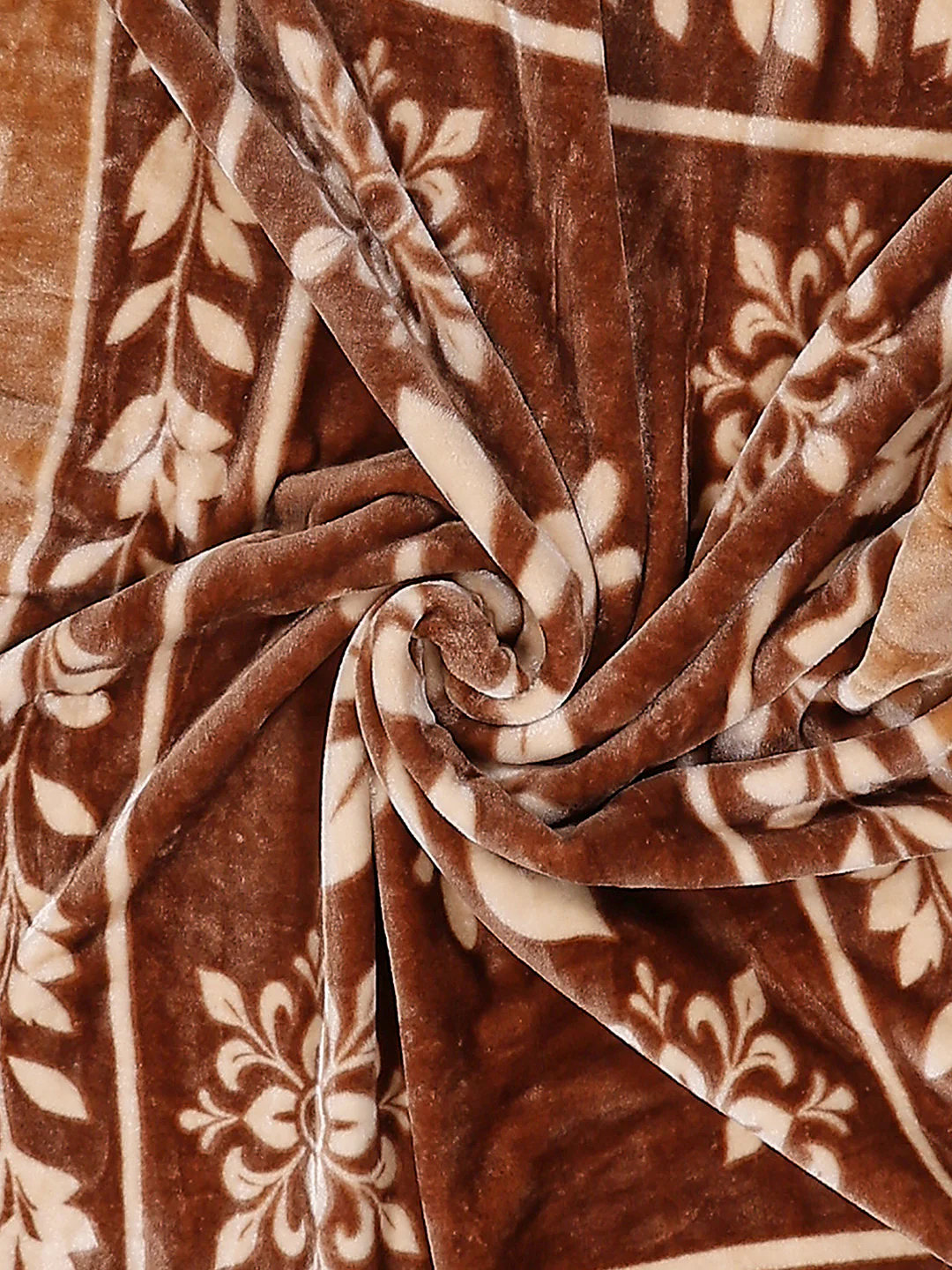 Printed Double Bed 1 Ply, 540 GSM Blanket for Winter - (Relation PVC) - Image 6