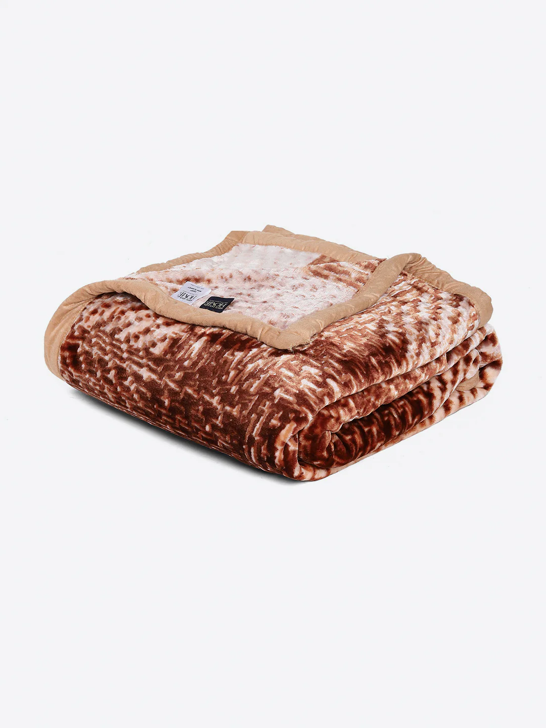 Printed Double Bed 1 Ply, 606 GSM Blanket for Winter - (Denny PVC) - Image 7
