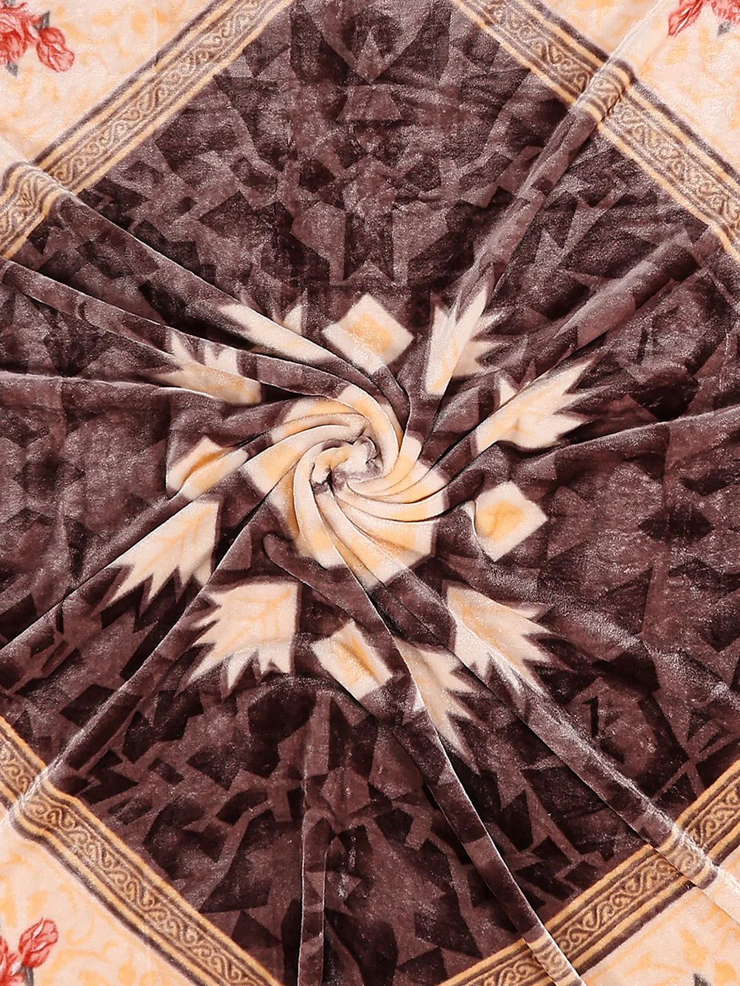 Printed Double Bed 1 Ply Blanket for Mild Winter - (Regal) - Image 7