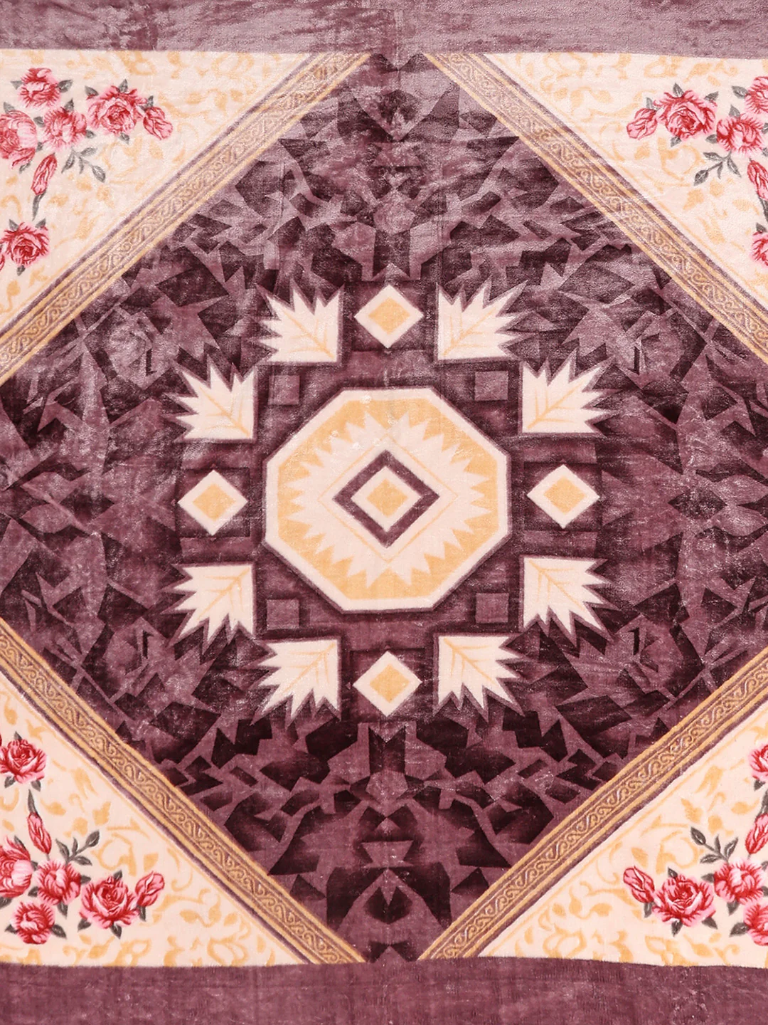 Printed Double Bed 1 Ply Blanket for Mild Winter - (Regal) - Image 6