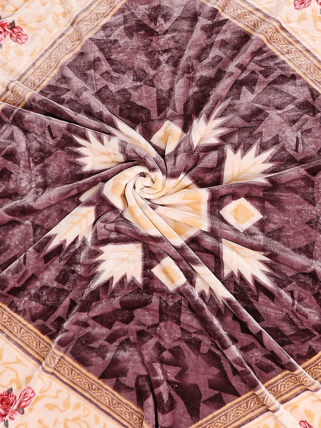 Printed Double Bed 1 Ply Blanket for Mild Winter - (Regal) - Image 7
