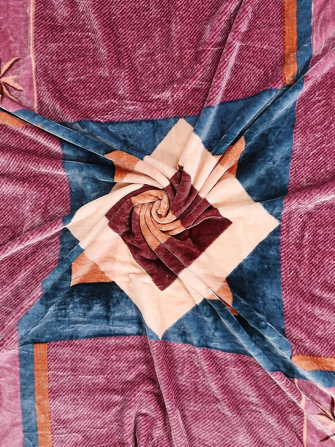 Printed Double Bed 1 Ply Blanket for Mild Winter - (Regal) - Image 7