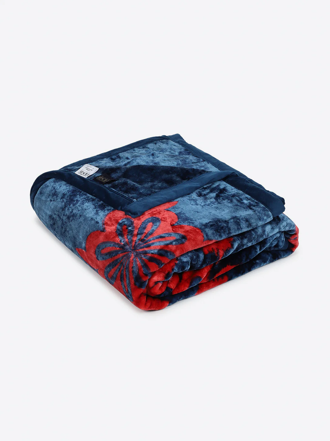 Printed Double Bed 1 Ply, 549 GSM Blanket for Mild Winter - (Roman Box) - Image 5