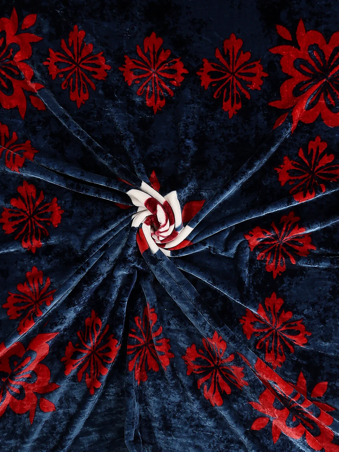 Printed Double Bed 1 Ply, 549 GSM Blanket for Mild Winter - (Roman Box) - Image 7