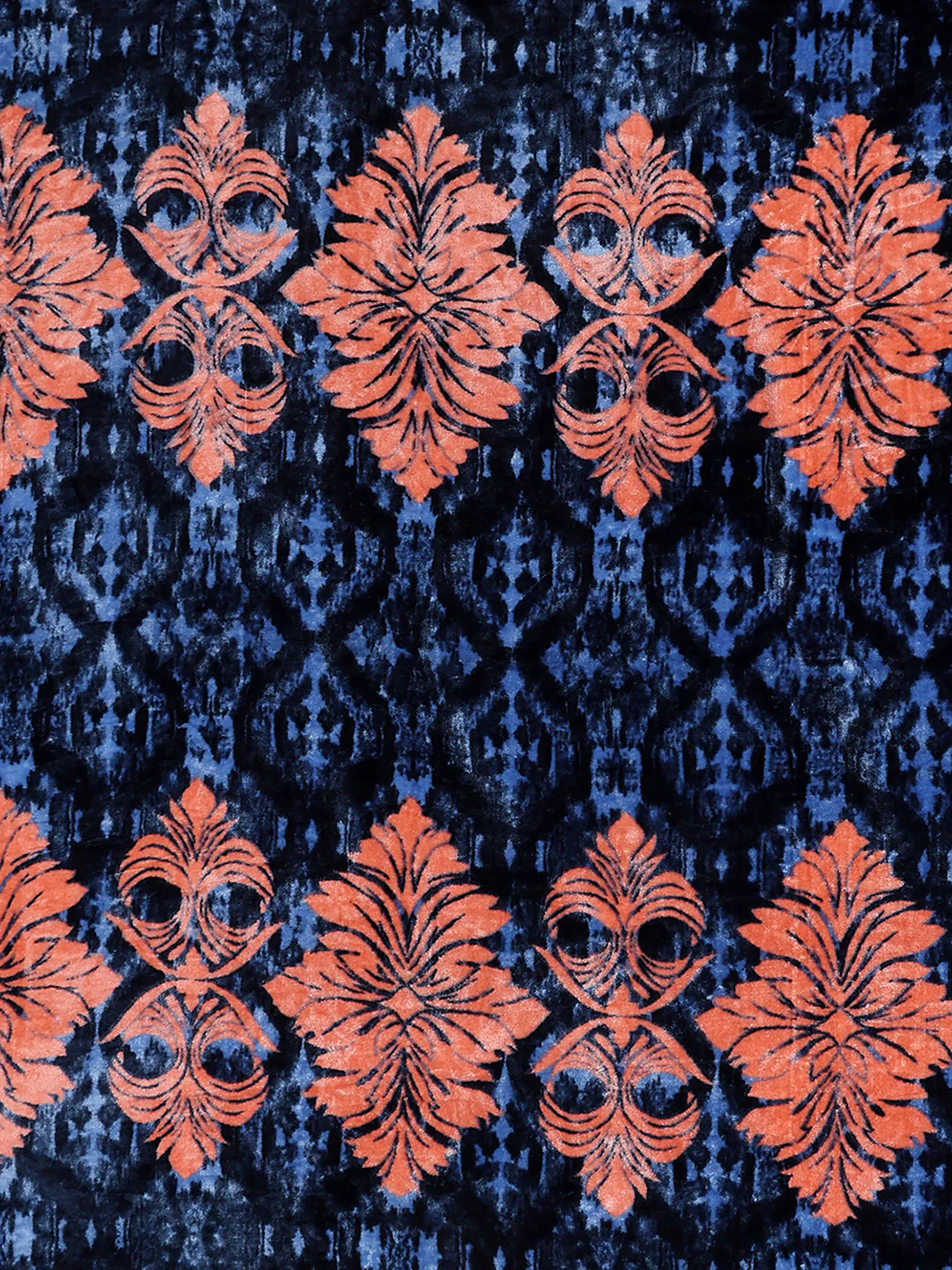 Printed Double Bed 1 Ply, 549 GSM Blanket for Mild Winter - (Roman Box) - Image 6