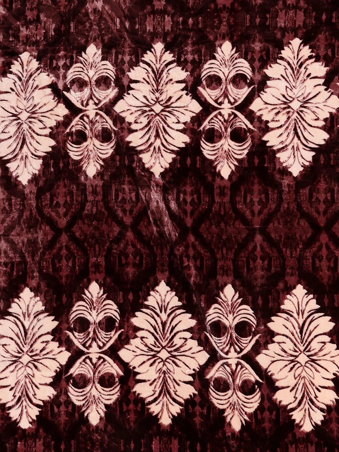 Printed Double Bed 1 Ply, 549 GSM Blanket for Mild Winter - (Roman Box) - Image 6