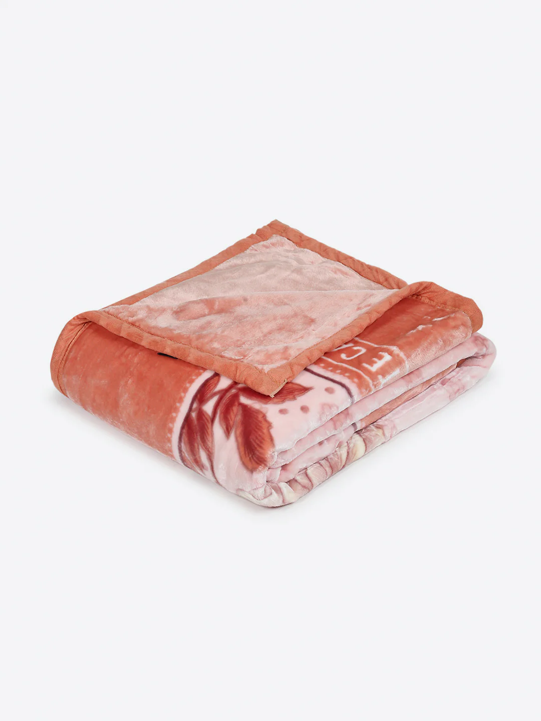 Printed Double Bed 1 Ply, 530 GSM Super Soft Blanket for Mild Winter - (Roman Plus) - Image 5