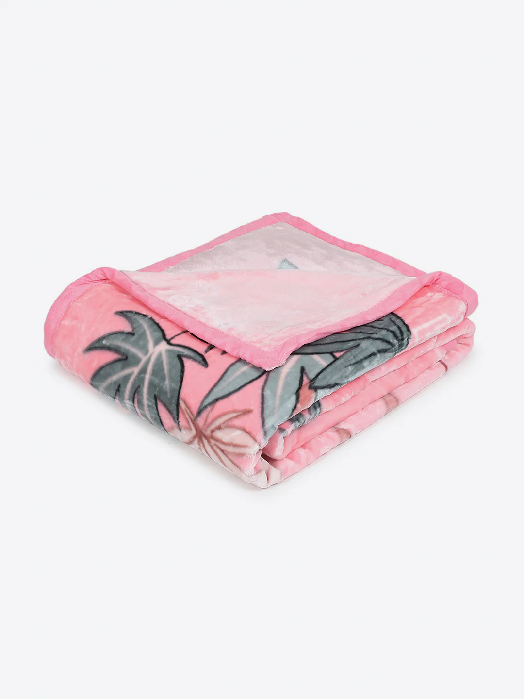 Printed Double Bed 1 Ply, 530 GSM Super Soft Blanket for Mild Winter - (Roman Plus) - Image 5