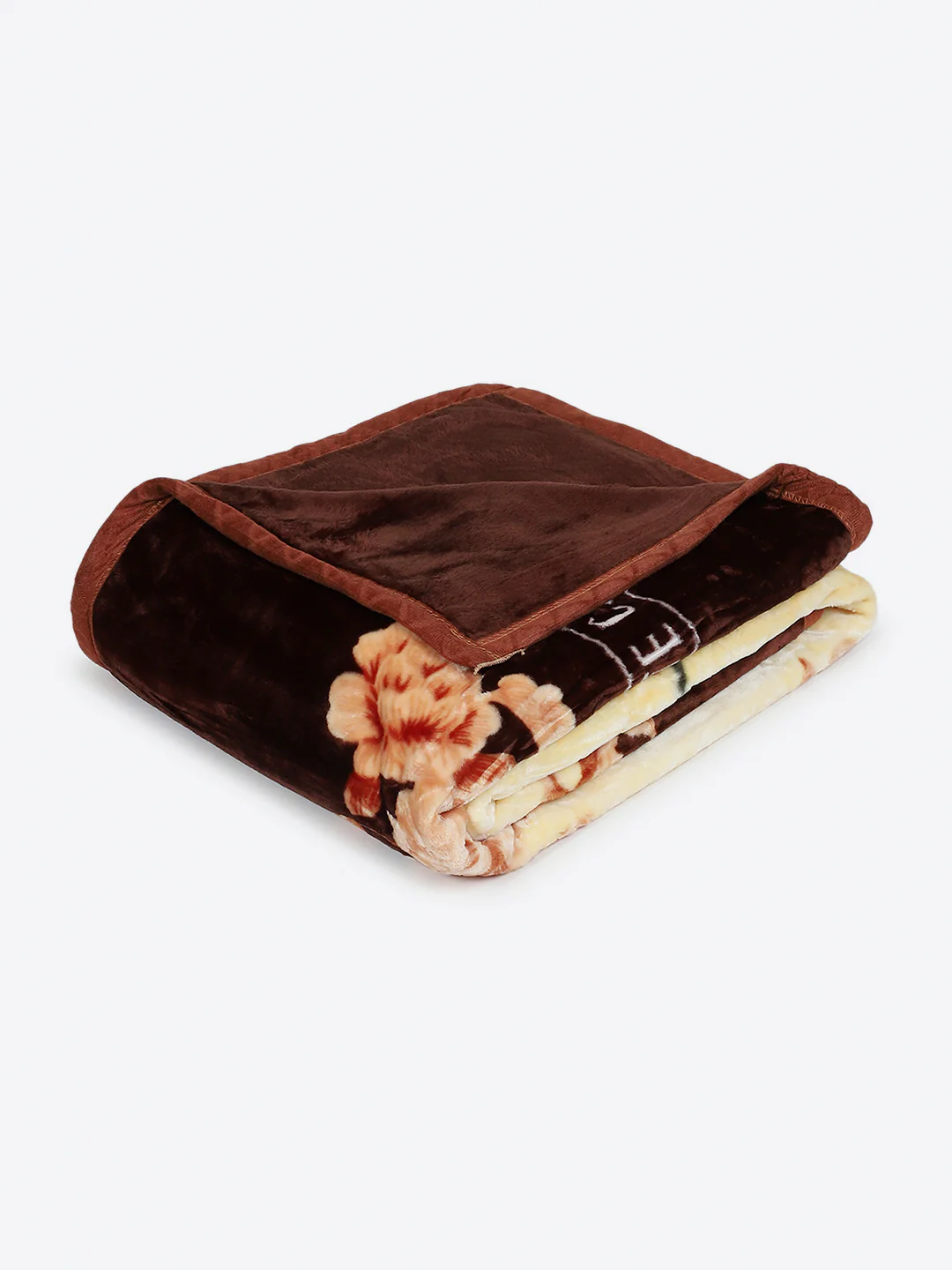 Printed Double Bed 1 Ply, 530 GSM Super Soft Blanket for Mild Winter - (Roman Plus) - Image 5