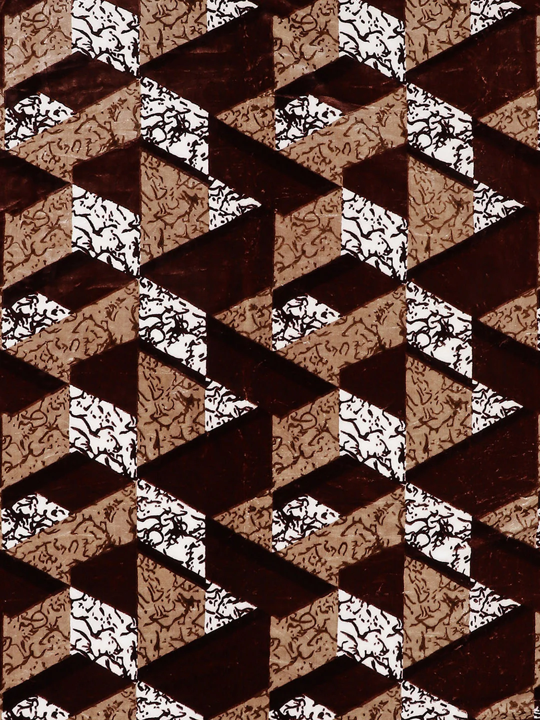 Printed Double Bed 1041 GSM Blanket Apricot 2 Ply (Weight 5.5 kg) - Image 6