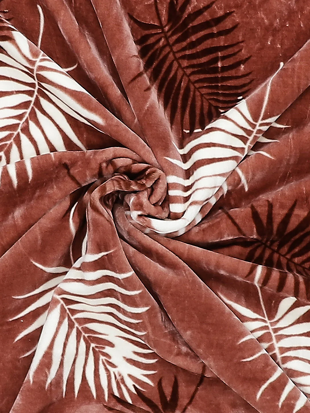 Printed Double Bed 1041 GSM Blanket Apricot 2 Ply (Weight 5.5 kg) - Image 7