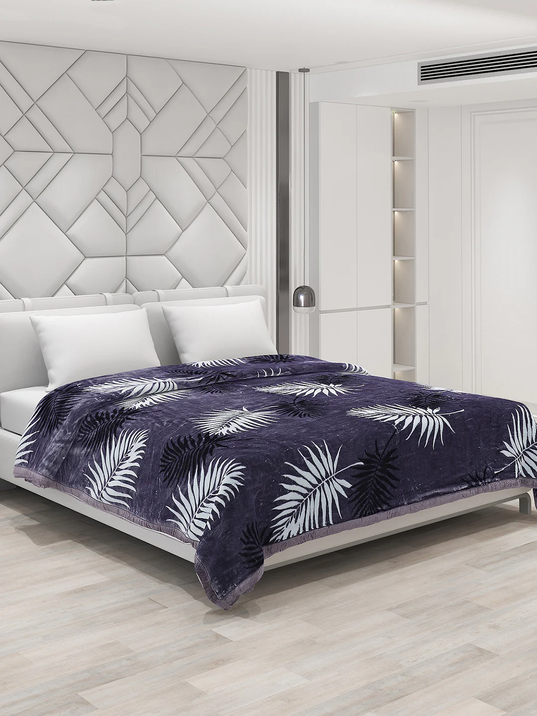 Printed Double Bed 1041 GSM Blanket Apricot 2 Ply (Weight 5.5 kg) - Image 4
