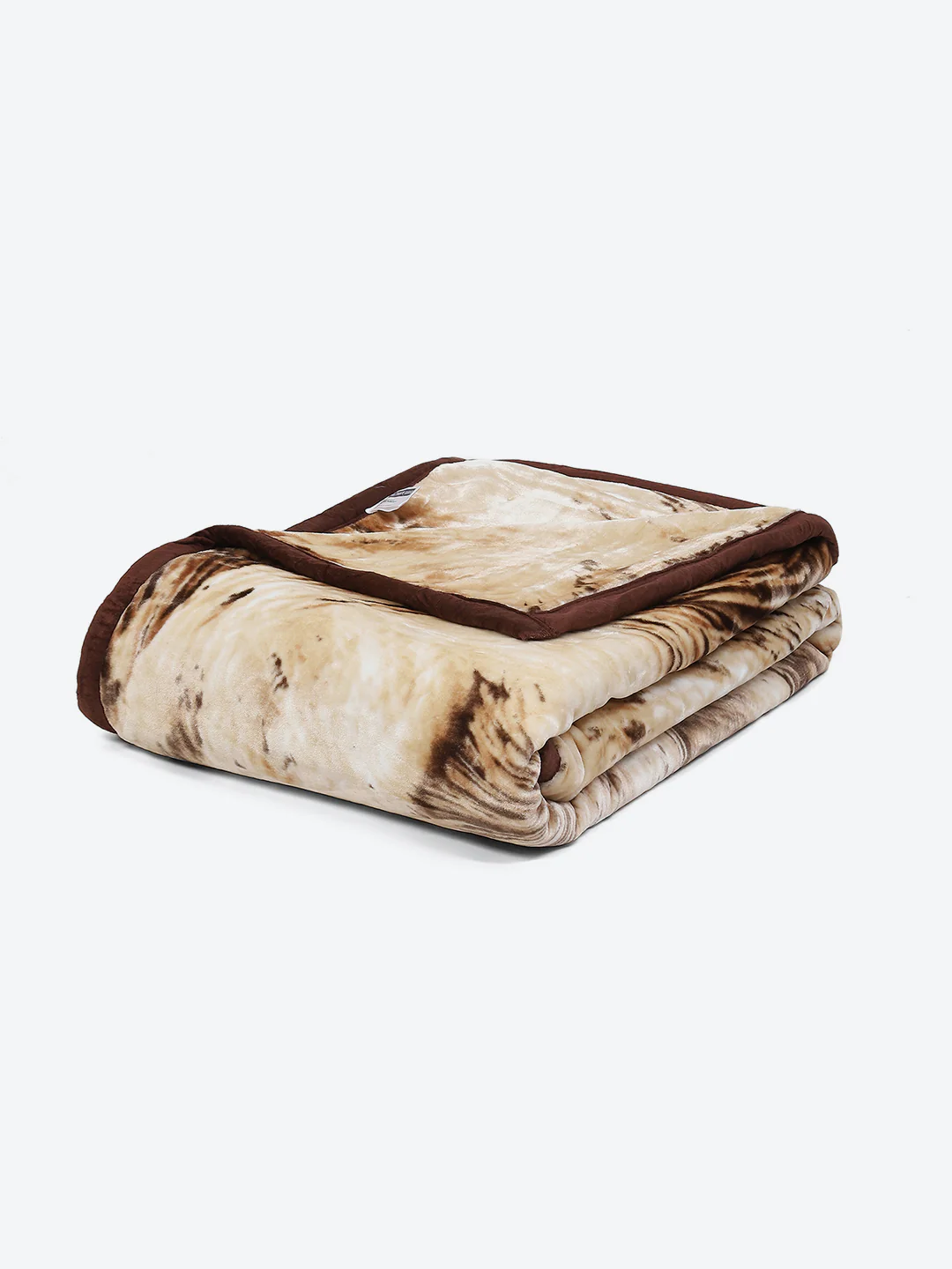 Printed Double Bed 1041 GSM Blanket Apricot 2 Ply (Weight 5.5 kg) - Image 5