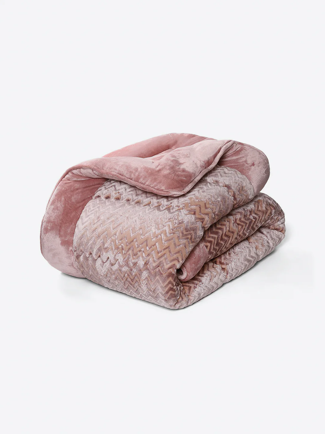 Printed Double Bed 1078 GSM Comforter for Winter - (Delicate) - Image 7