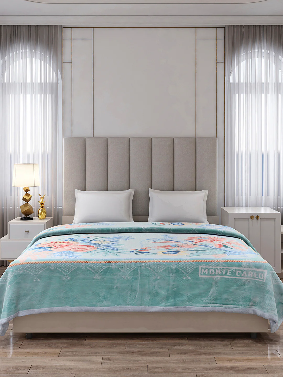 Printed Double Bed 1136 GSM Blanket for Heavy Winter - (Shahenshan BL) - Image 2