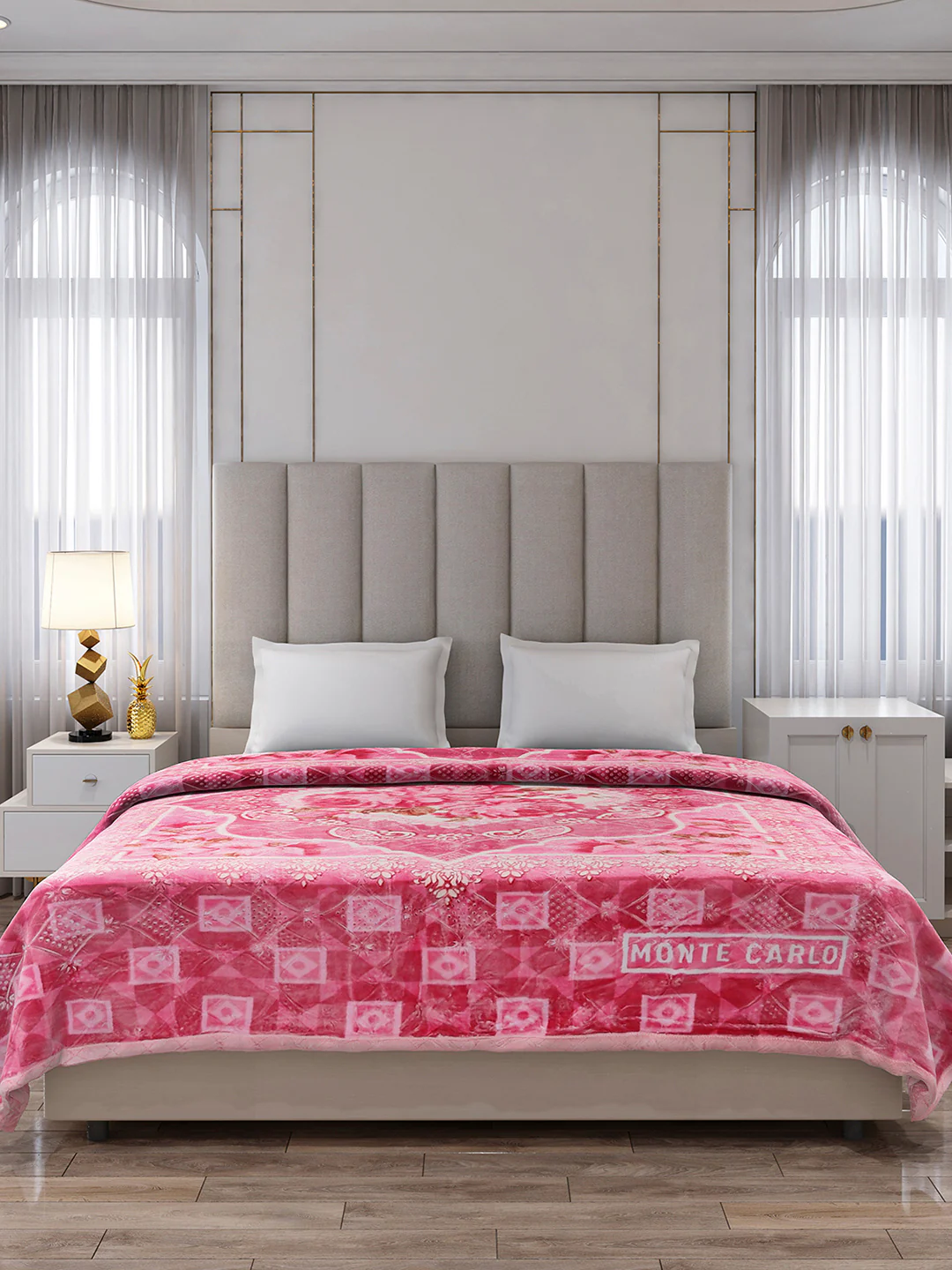 Printed Double Bed 1136 GSM Blanket for Heavy Winter - (Shahenshan BL) - Image 2