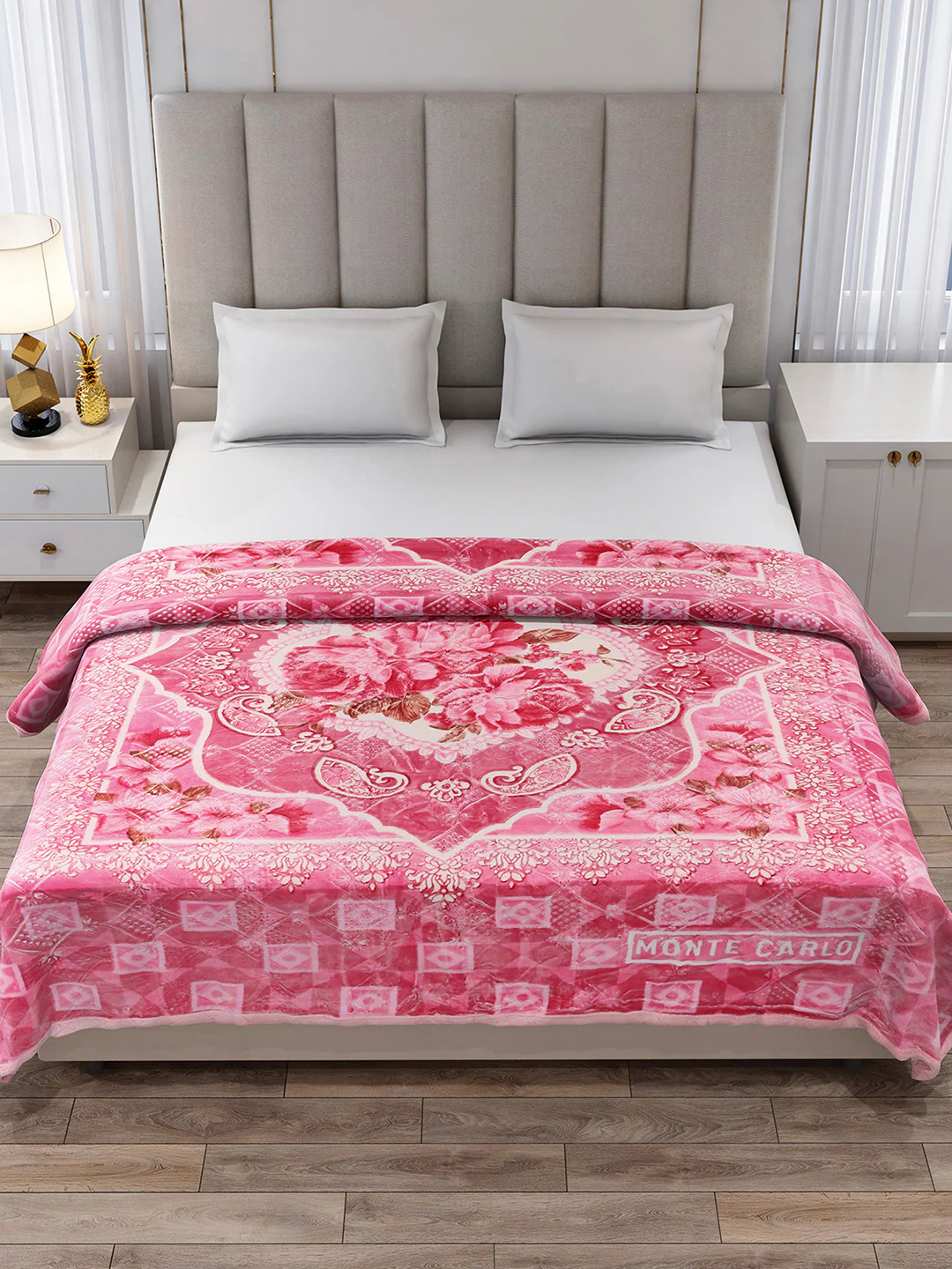 Printed Double Bed 1136 GSM Blanket for Heavy Winter - (Shahenshan BL) - Image 3