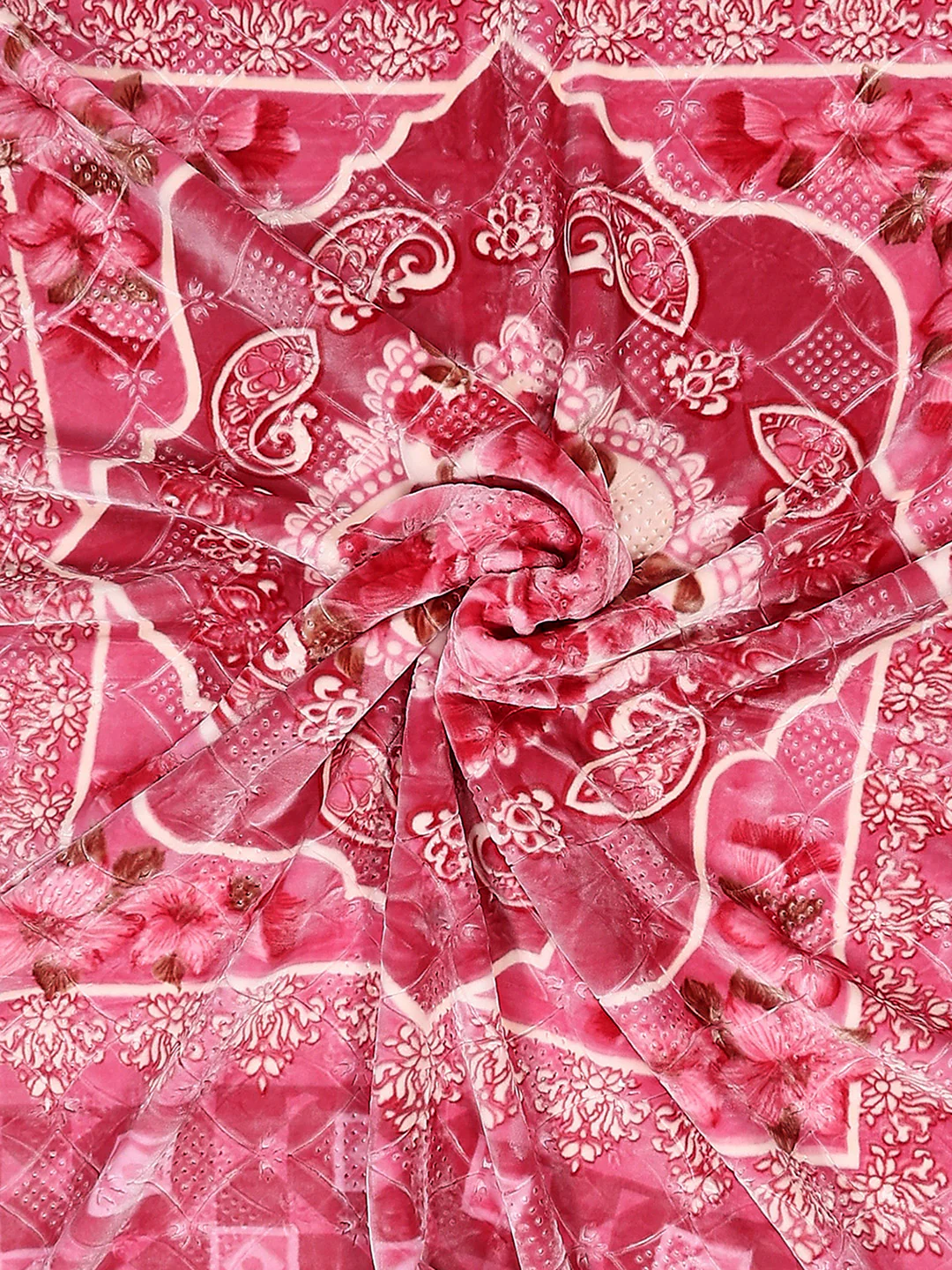 Printed Double Bed 1136 GSM Blanket for Heavy Winter - (Shahenshan BL) - Image 6