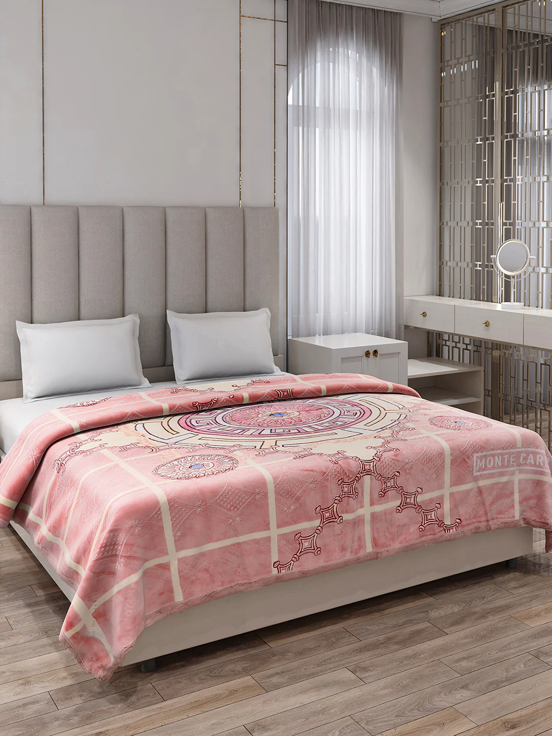 Printed Double Bed 1136 GSM Blanket for Heavy Winter - (Shahenshan BL) - Image 4