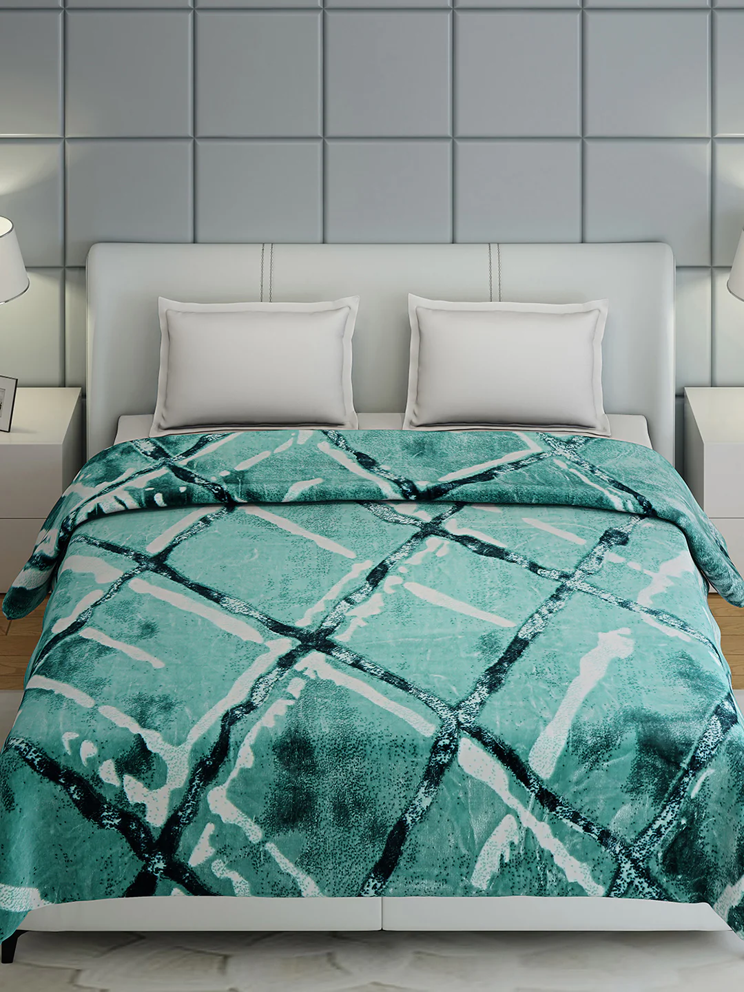 Printed Double Bed 1155 GSM Blanket Edenberg 2 Ply (Weight 6.1 kg) - Image 3