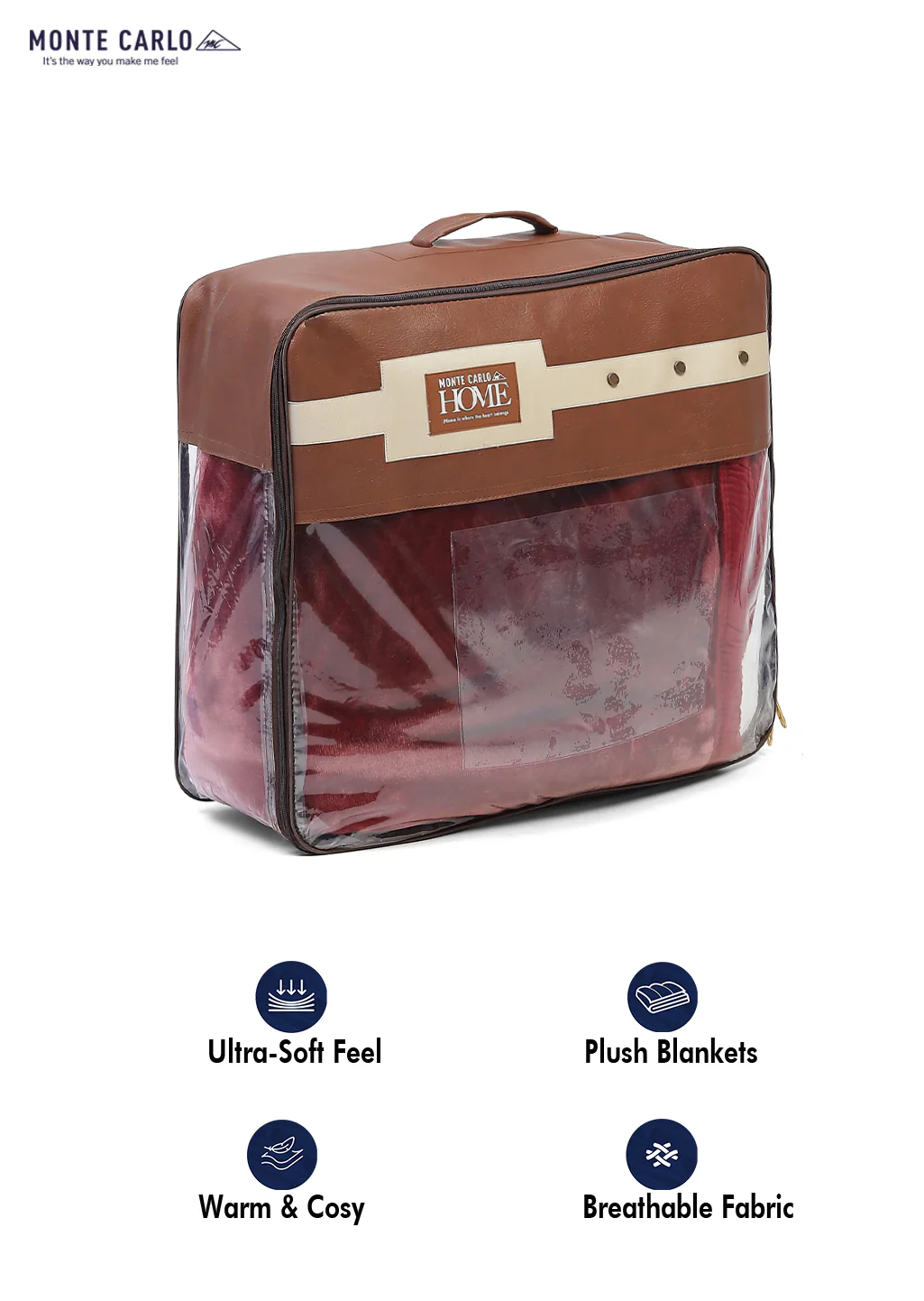 Printed Double Bed 1174 GSM Blanket Firdous 2 Ply (Weight 6.2 kg) - Image 8