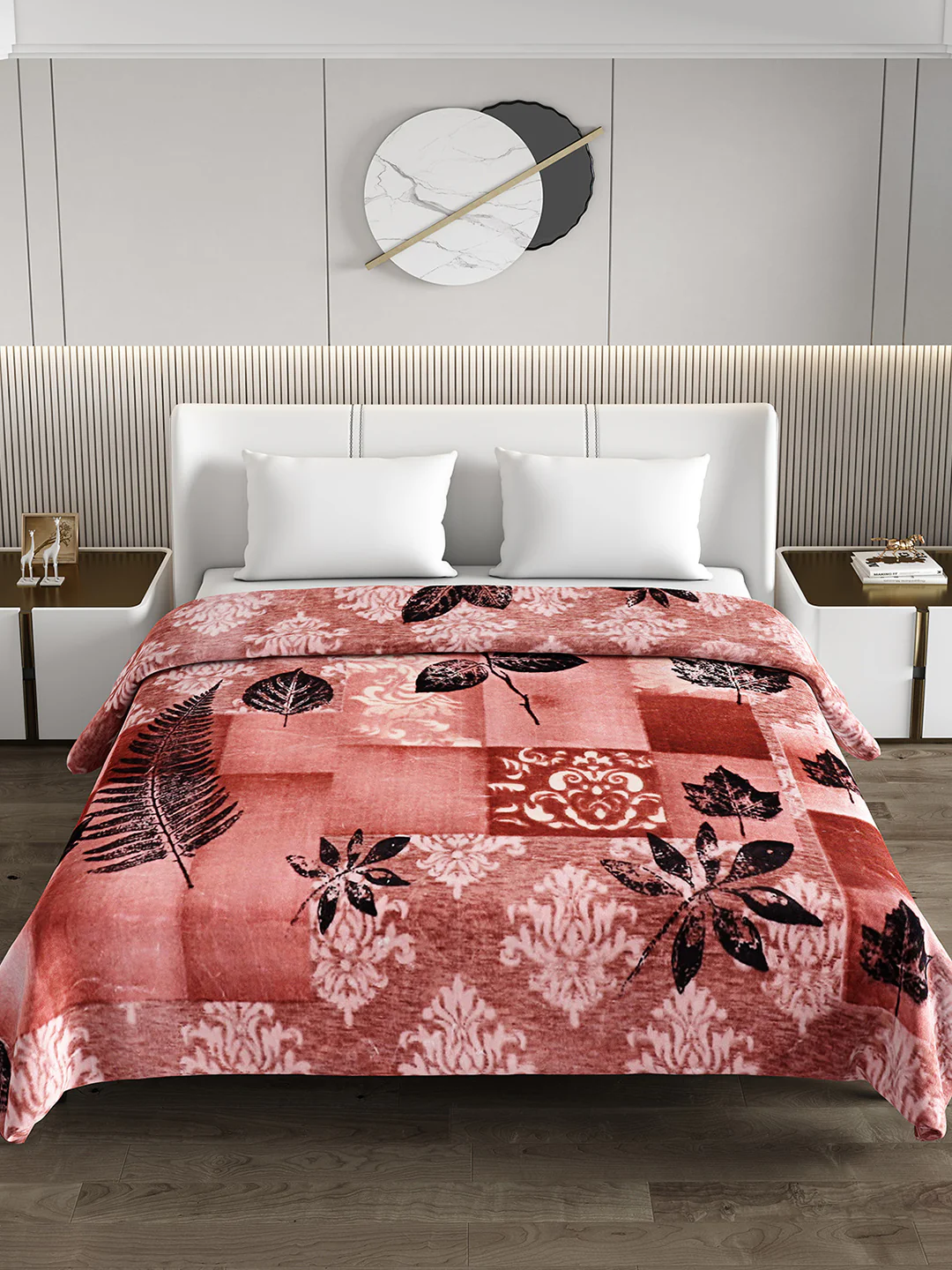 Printed Double Bed 1174 GSM Blanket Firdous 2 Ply (Weight 6.2 kg) - Image 3