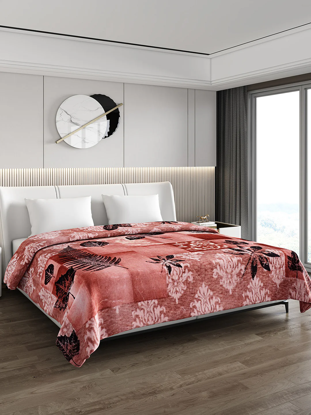 Printed Double Bed 1174 GSM Blanket Firdous 2 Ply (Weight 6.2 kg) - Image 4