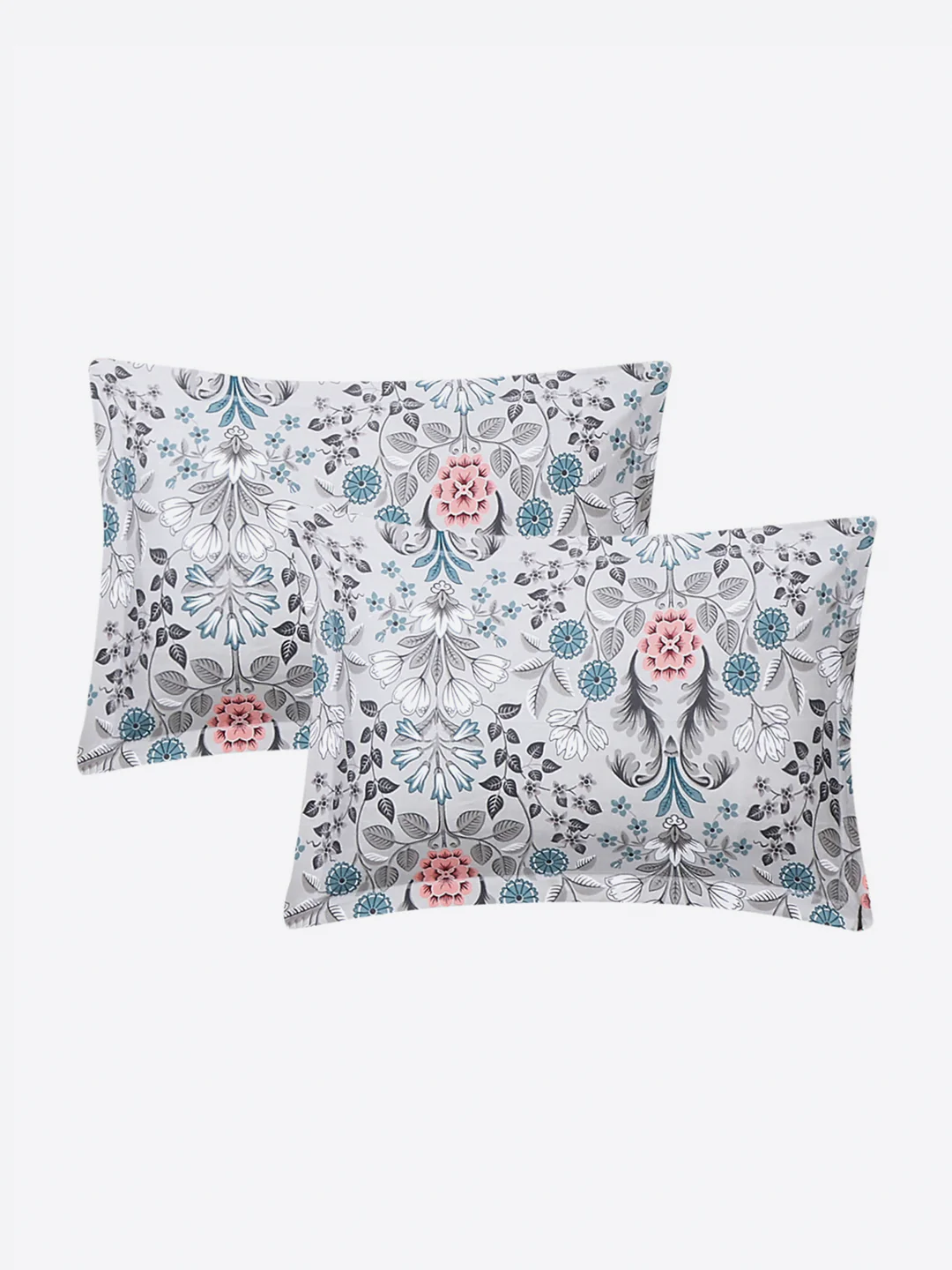 Printed Double Bed 130 GSM 4 Pc Bedding Set (1 Bedsheet, 1 AC Comforter & 2 Pillow Cover) - Image 11