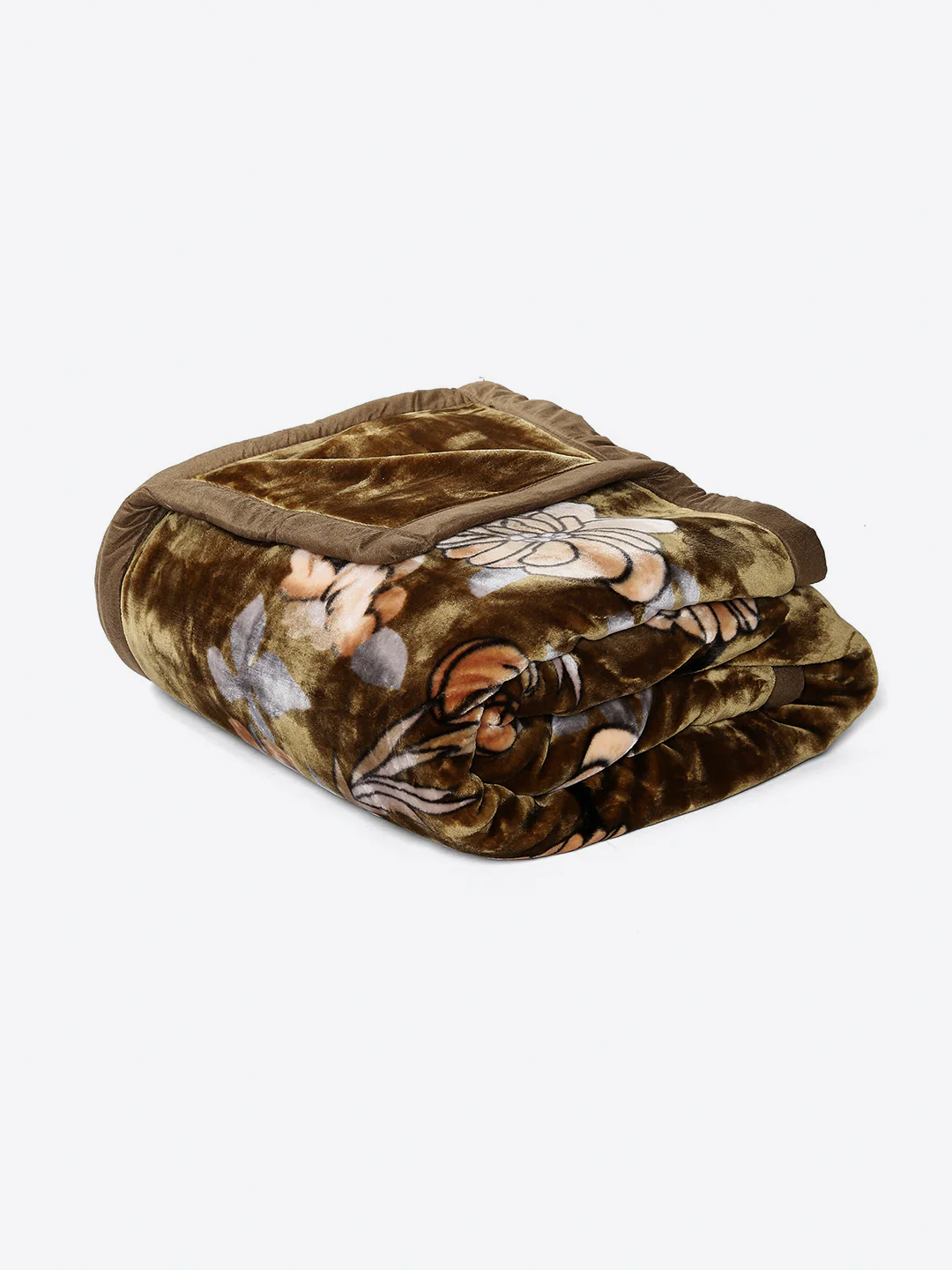 Printed Double Bed 2 Ply, 1042 GSM Blanket for Winter - (Emilia) - Image 7