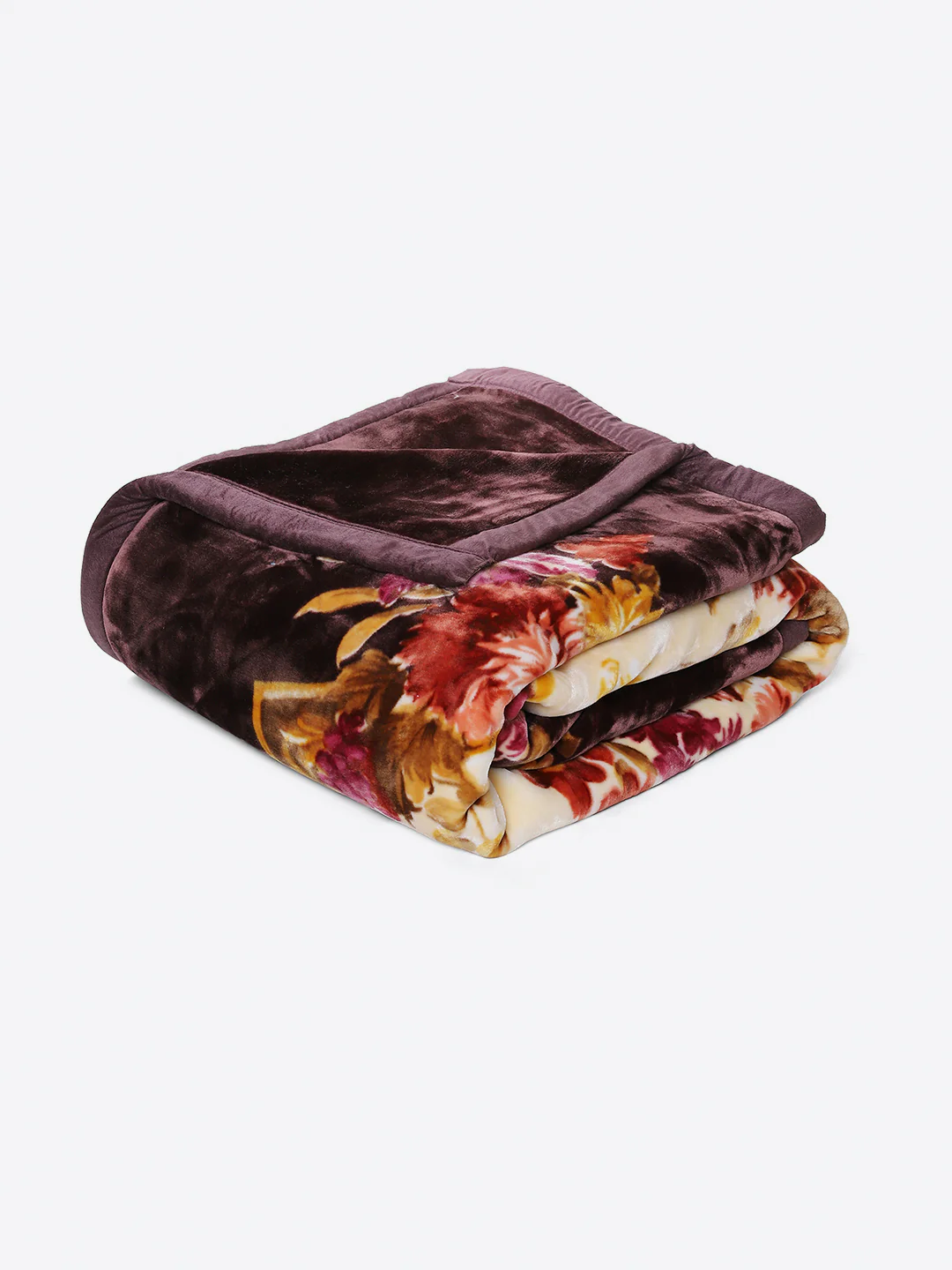 Printed Double Bed 2 Ply, 1042 GSM Blanket for Winter - (Emilia) - Image 7