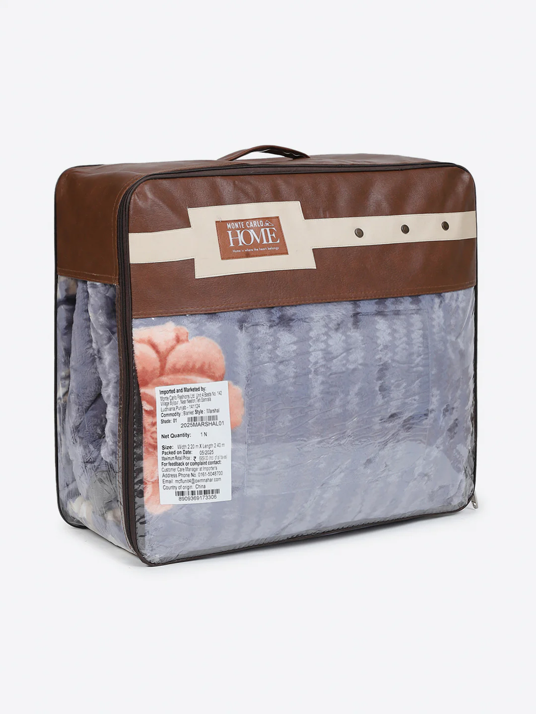 Printed Double Bed 2 Ply, 852 GSM Blanket for Heavy Winter - (Marshal) - Image 8