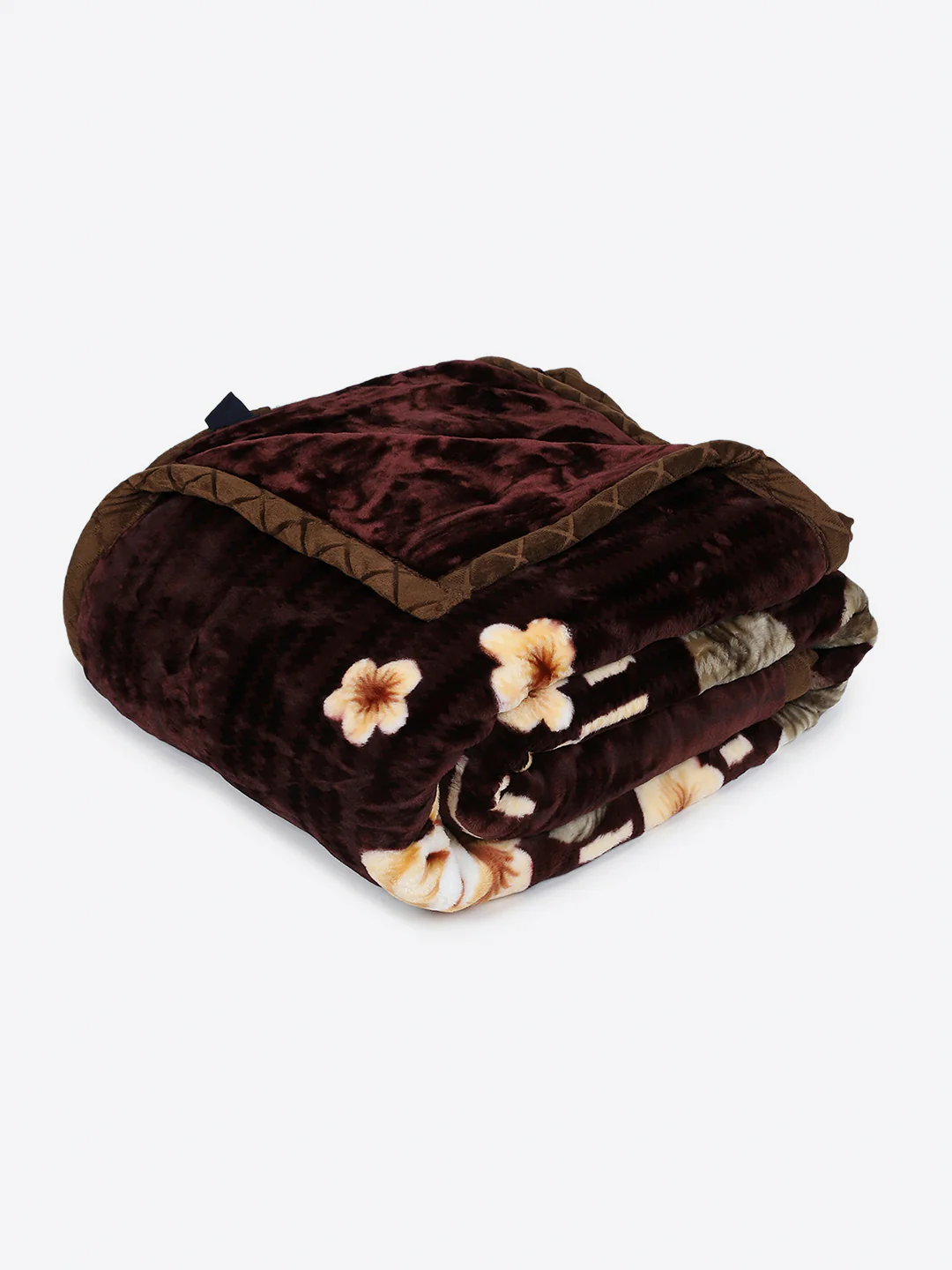 Printed Double Bed 2 Ply, 852 GSM Blanket for Heavy Winter - (Marshal) - Image 5