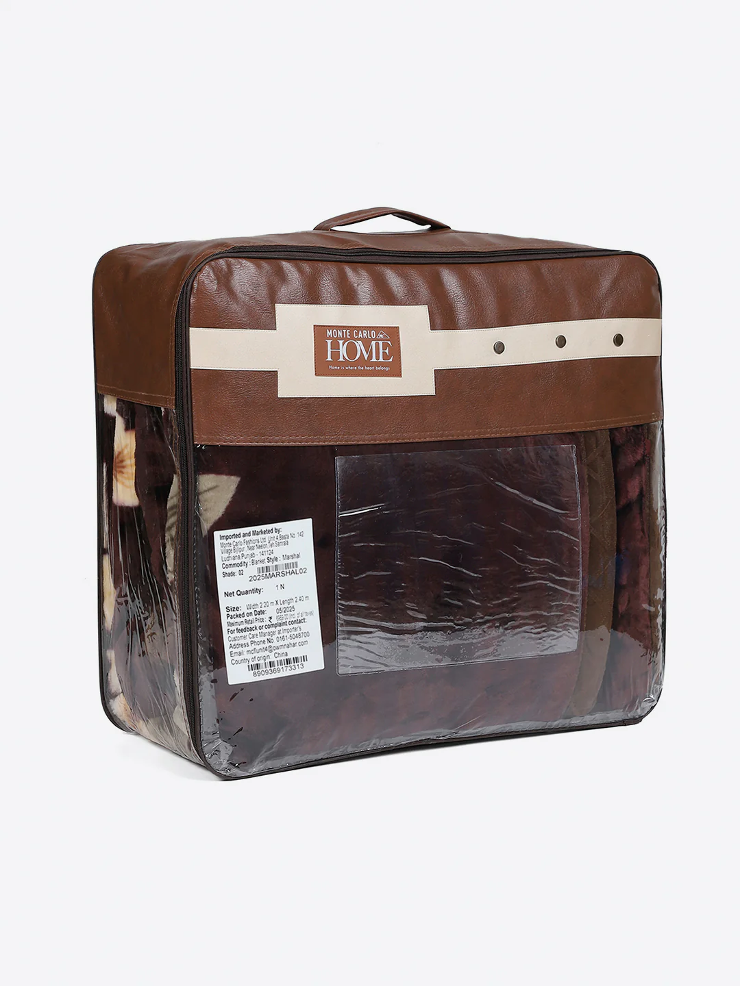Printed Double Bed 2 Ply, 852 GSM Blanket for Heavy Winter - (Marshal) - Image 8