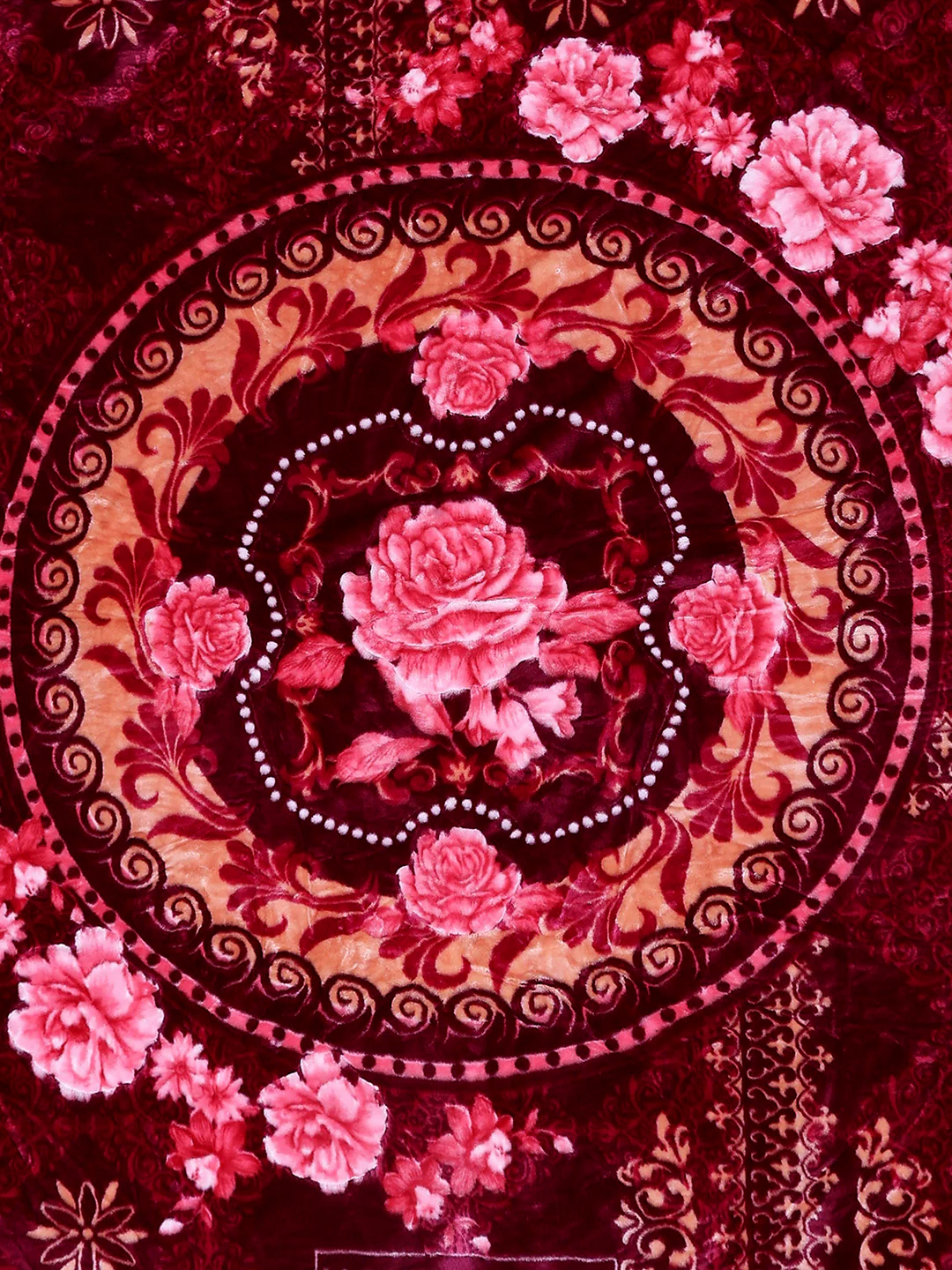 Printed Double Bed 2 Ply, 852 GSM Blanket for Heavy Winter - (Marshal) - Image 6