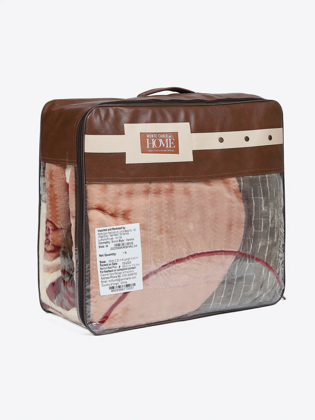 Printed Double Bed 2 Ply, 852 GSM Blanket for Heavy Winter - (Marshal) - Image 8