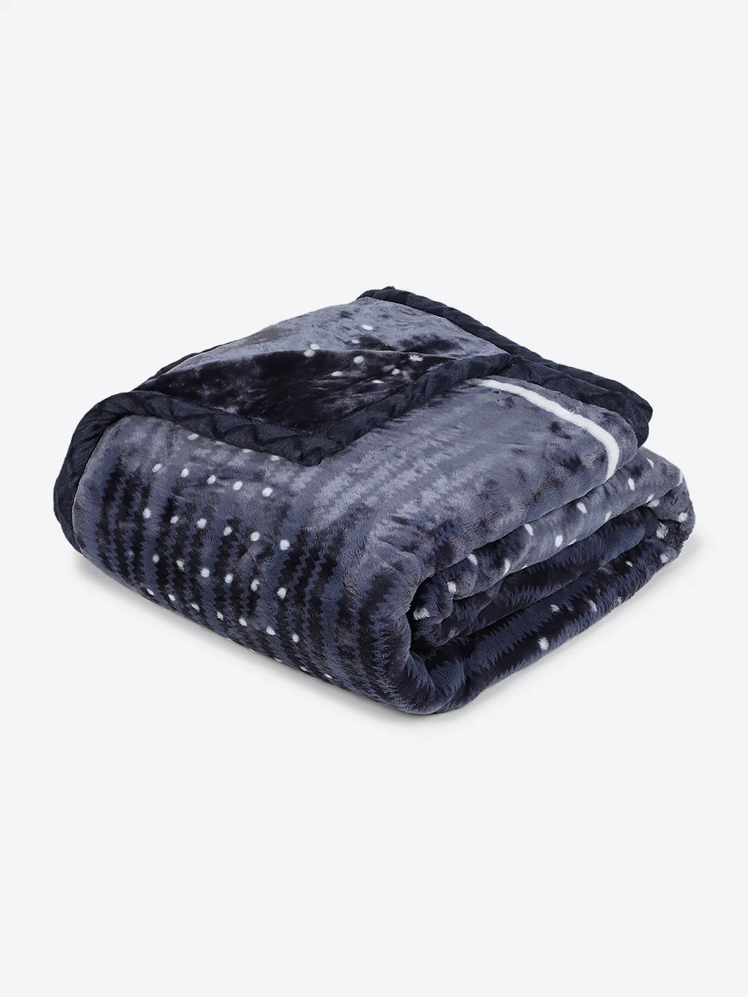 Printed Double Bed 2 Ply, 852 GSM Blanket for Heavy Winter - (Marshal) - Image 5