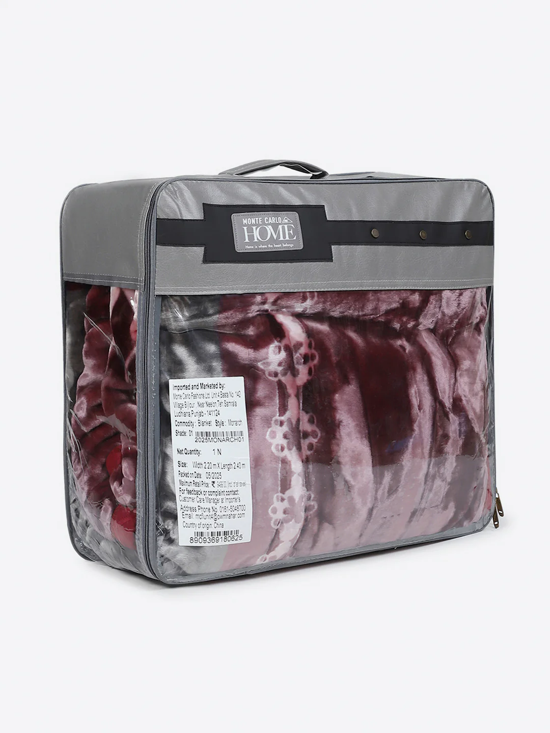 Printed Double Bed 2 Ply, 1136 GSM Blanket for Heavy Winter - (Monarch) - Image 8