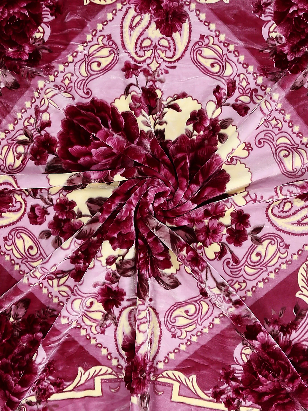 Printed Double Bed 2 Ply, 1136 GSM Blanket for Heavy Winter - (Monarch) - Image 7