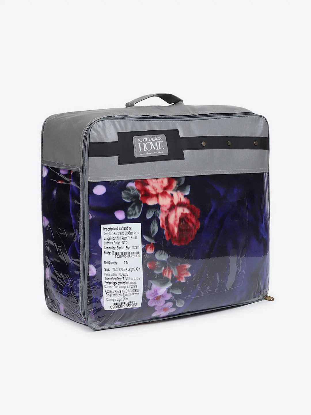 Printed Double Bed 2 Ply, 1136 GSM Blanket for Heavy Winter - (Monarch) - Image 8