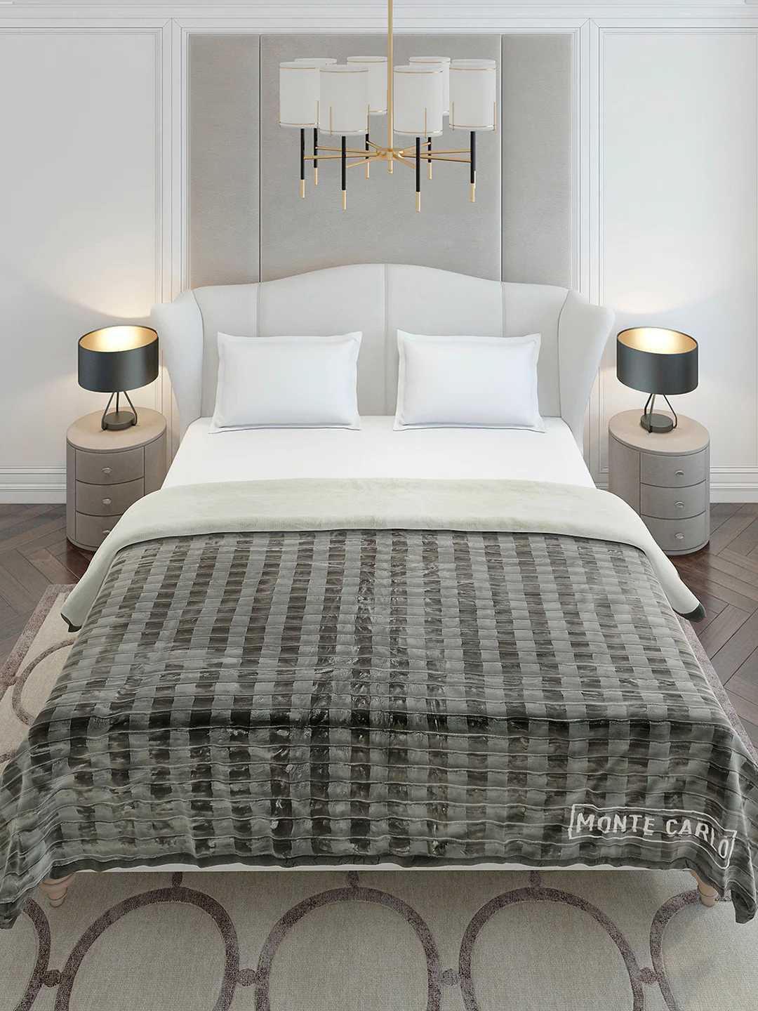 Printed Double Bed 2 Ply, 720 GSM Blanket for Heavy Winter - (Vibe Tribe) - Image 3