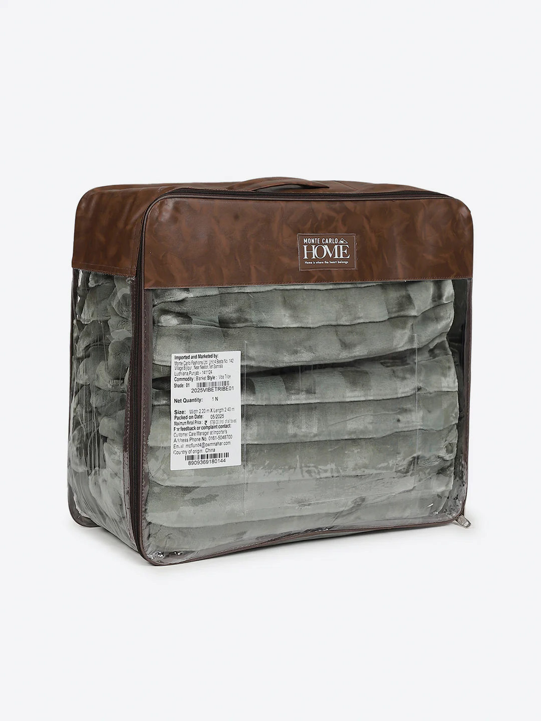 Printed Double Bed 2 Ply, 720 GSM Blanket for Heavy Winter - (Vibe Tribe) - Image 8