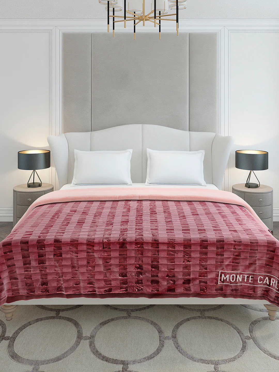 Printed Double Bed 2 Ply, 720 GSM Blanket for Heavy Winter - (Vibe Tribe) - Image 2
