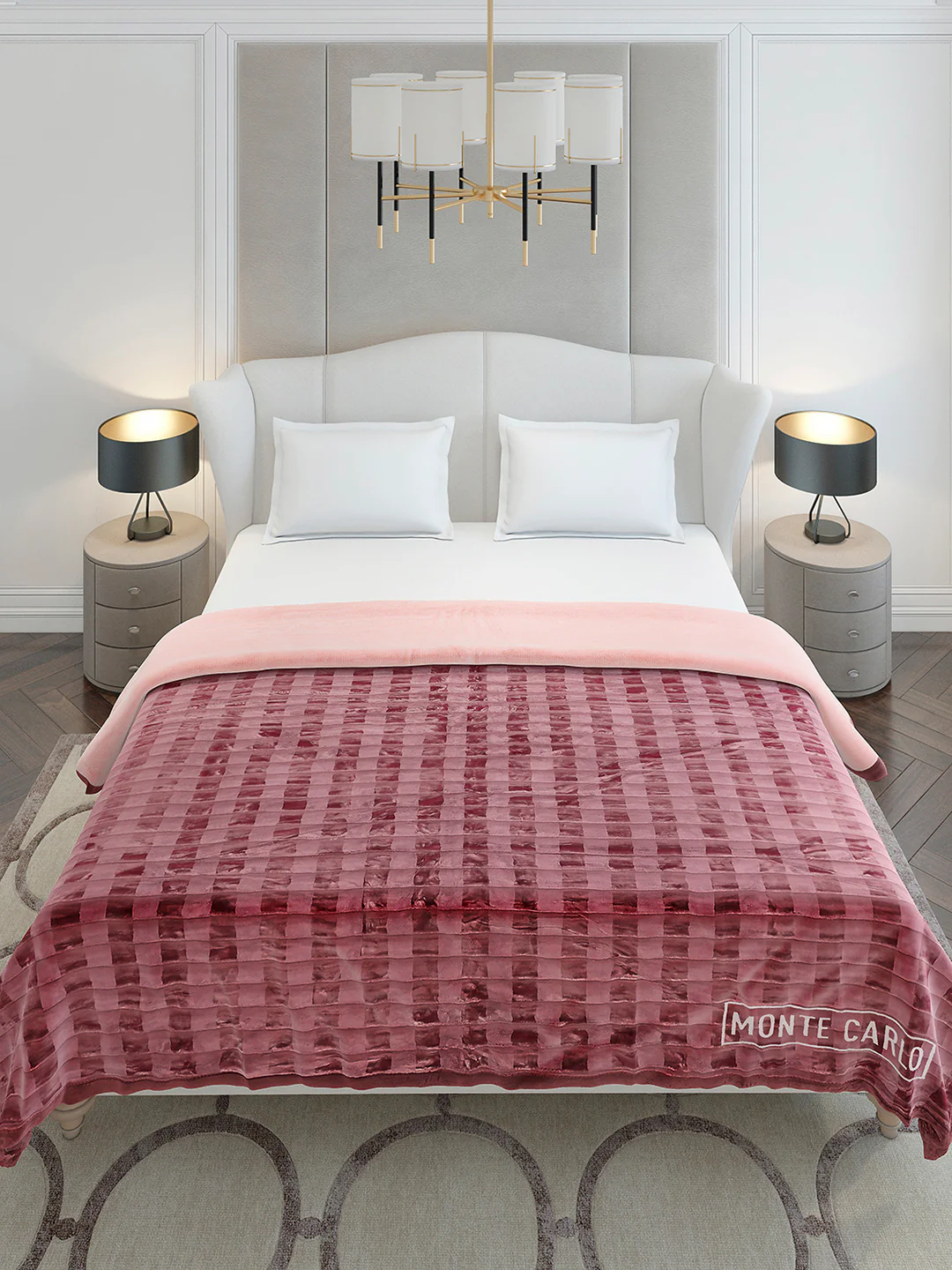 Printed Double Bed 2 Ply, 720 GSM Blanket for Heavy Winter - (Vibe Tribe) - Image 3