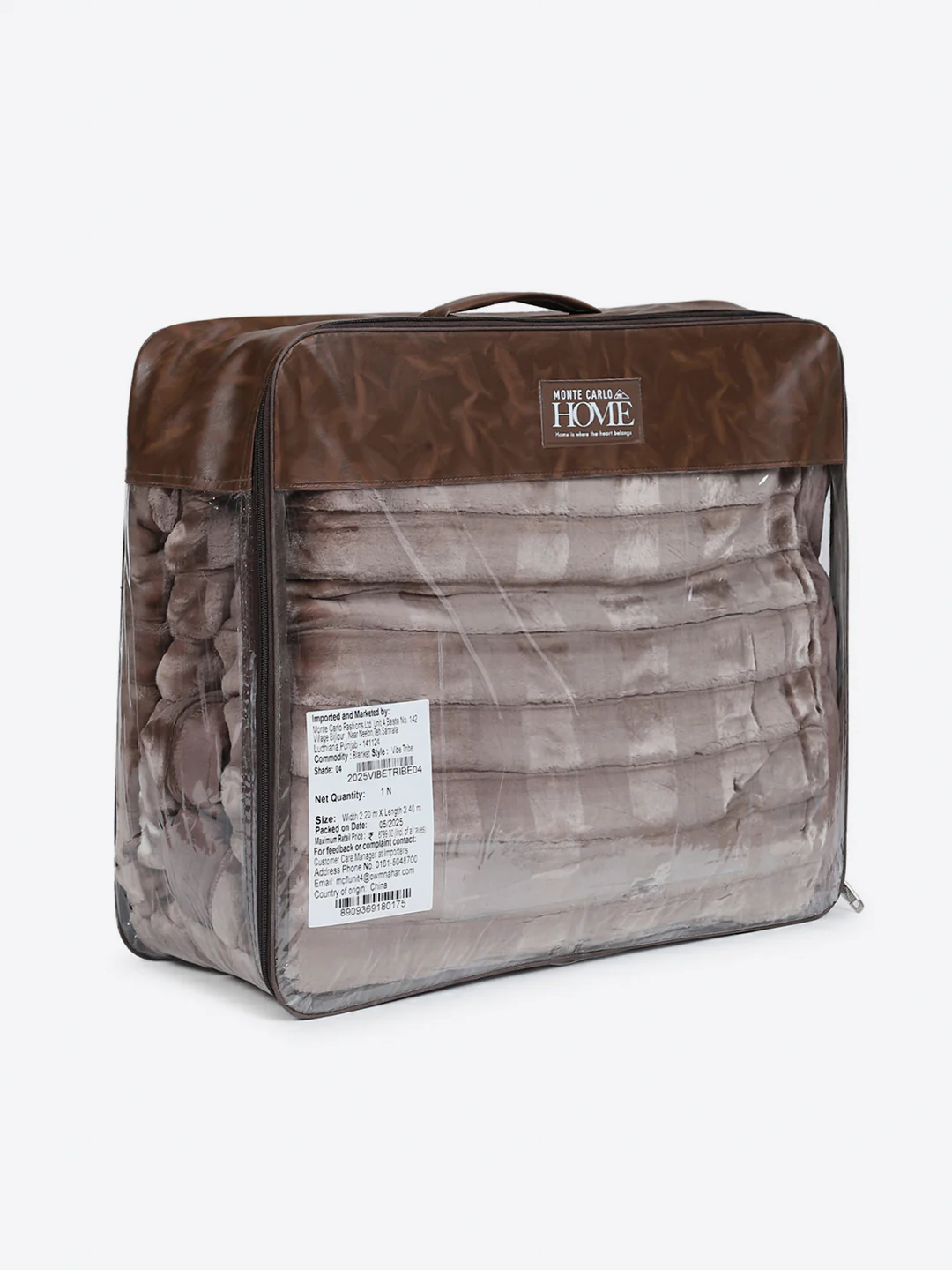 Printed Double Bed 2 Ply, 720 GSM Blanket for Heavy Winter - (Vibe Tribe) - Image 8