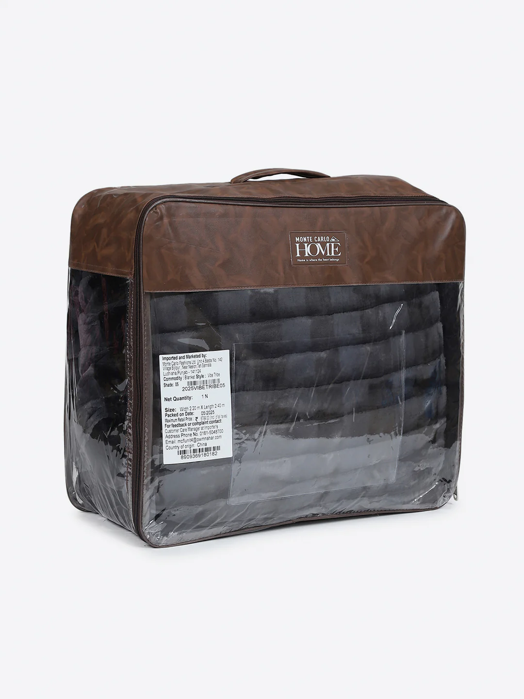 Printed Double Bed 2 Ply, 720 GSM Blanket for Heavy Winter - (Vibe Tribe) - Image 8