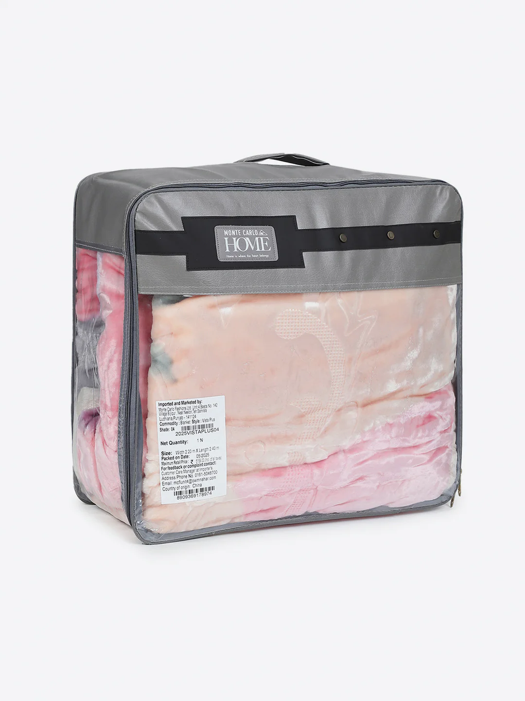 Printed Double Bed 2 Ply, 909 GSM Embossed Blanket for Heavy Winter - (Vista Plus) - Image 8