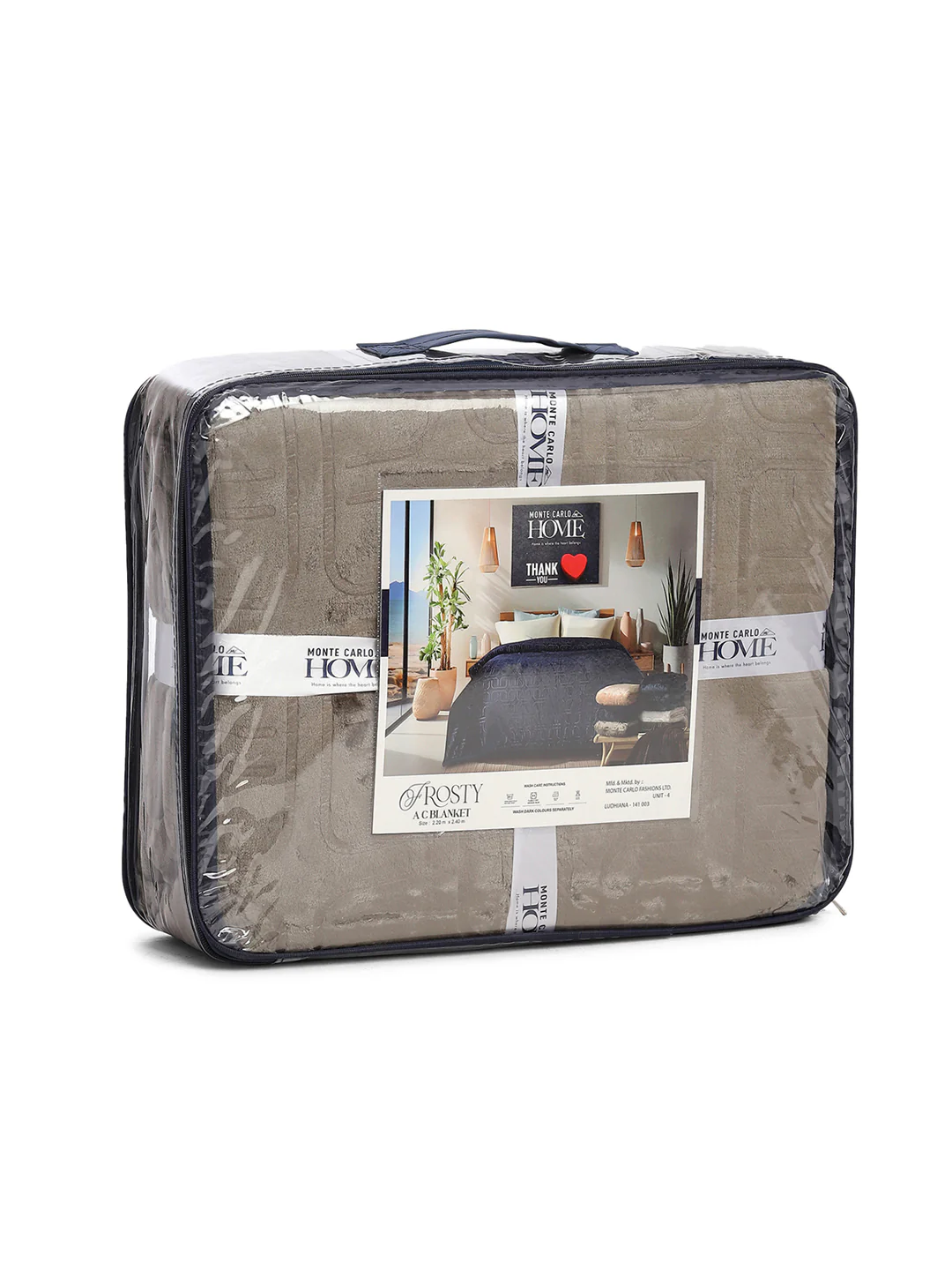 Printed Double Bed 210 GSM Blanket for AC Room - (Frosty) - Image 8
