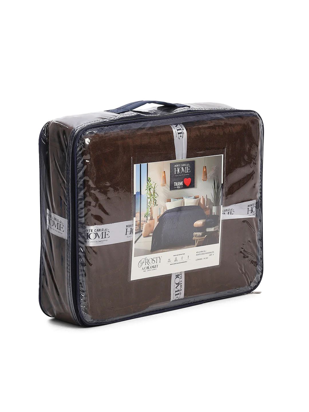 Printed Double Bed 210 GSM Blanket for AC Room - (Frosty) - Image 8